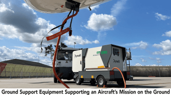 Ground Support Equipment Supporting an Aircraft’s Mission on the Ground
