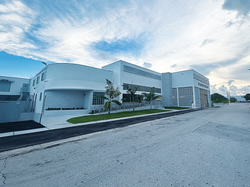 Barfield headquarters is located in Miami, Florida. Barfield images.