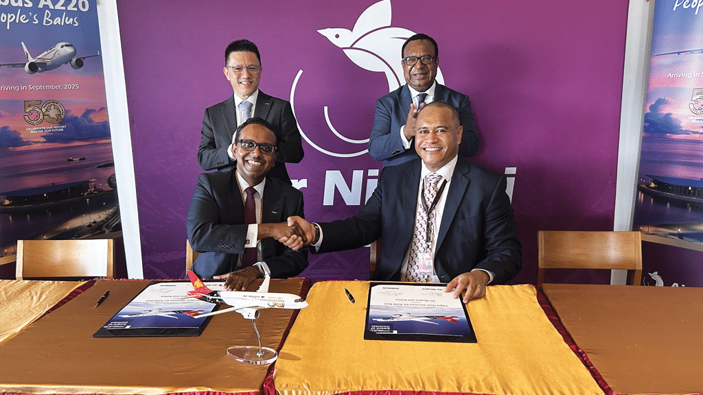 Air Niugini Signs Flight Hour Services Contract for A220 Fleet