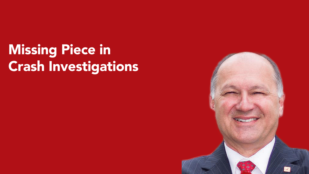 Missing Piece in Crash Investigations By Marijan Jozic
