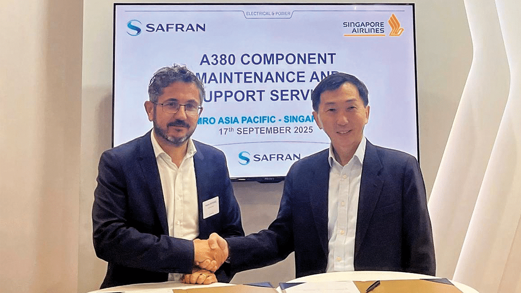 Safran Signs Long-Term Partnership with Singapore Airlines for its Airbus A380 Component Support