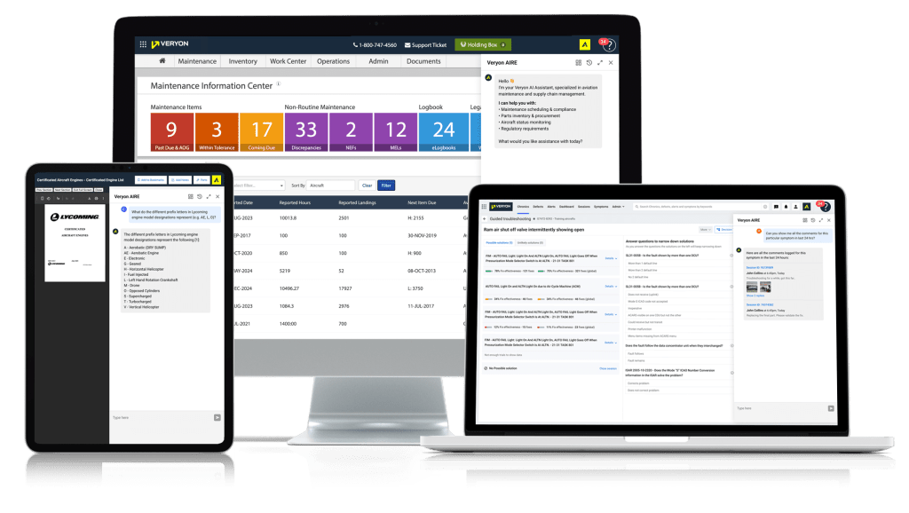 Veryon Wins Innovation Award for Advancing Aviation Maintenance and Reliability with AI-Powered Data Intelligence Platform 