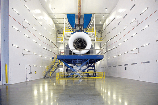 Pratt & Whintey announced an expanded agreement with Delta TechOps for a more than 30% increase in annual GTF overhaul capacity for the PW1500G engine powering the A220. Delta TechOps image.