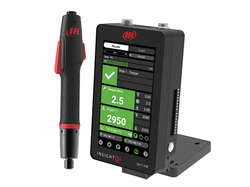 The IQi Series Transducerized Screwdriver is an intelligent fastening solution that combines advanced technology, precision engineering and intuitive design providing real-time torque feedback and advanced error-proofing. Ingersoll Rand image.