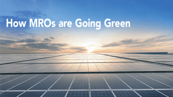 How MROs are Going Green