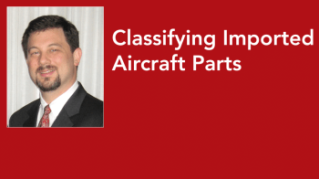 Classifying Imported Aircraft Parts