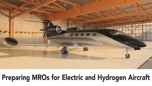 Preparing MROs for Electric and Hydrogen Aircraft