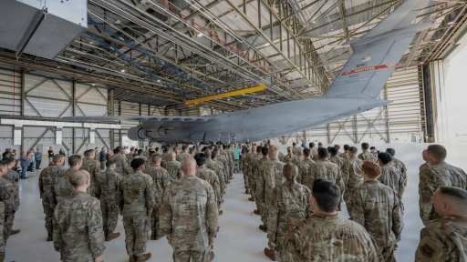 Patriot Wing Opens $43 Million C-5M Inspection Hangar