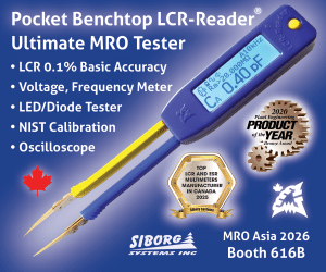 Pocket Benchtop Multimeter for MRO — LCR-Reader