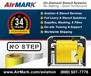 On-Demand Aircraft Stencil Services & Systems